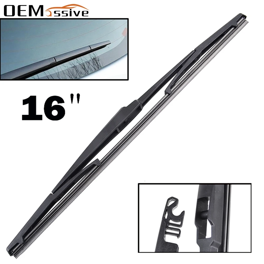 

16" Tailgate Rear Windscreen Wiper Blade For Toyota Estima Tarago Previa XR30 XR40 Prius XW20 Yaris Verso Alphard Sienna XL30