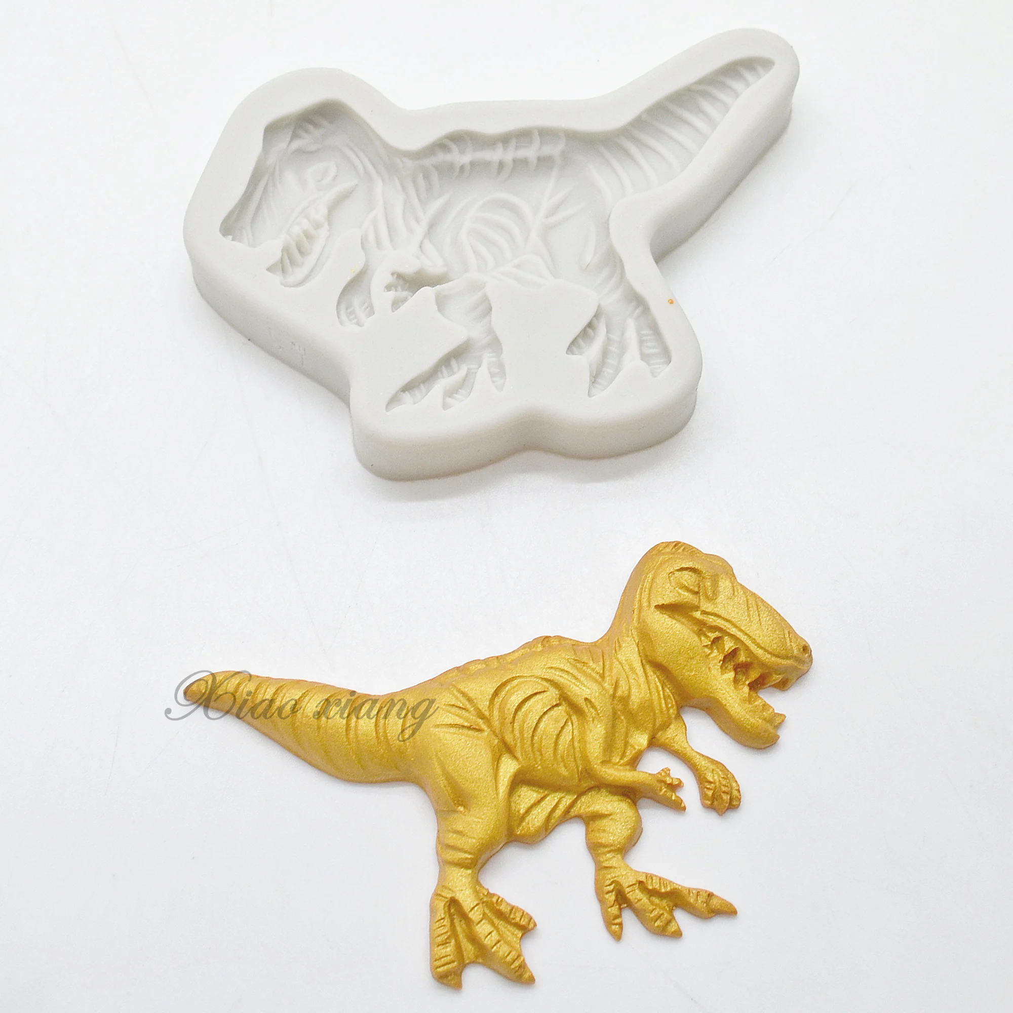 3D Dinosaur Silicone Cake Molds Cartoon Dragon Chocolate Cake Decoration Mold DIY Fondant Biscuit Baking Accessories