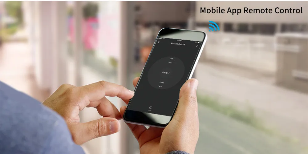Tuya Smart WiFi Vorhang- und Rollladen-Schalter für Elektrische Röhrenmotoren Google Home Alexa Echo Smart Home App Timer – Detail 6
