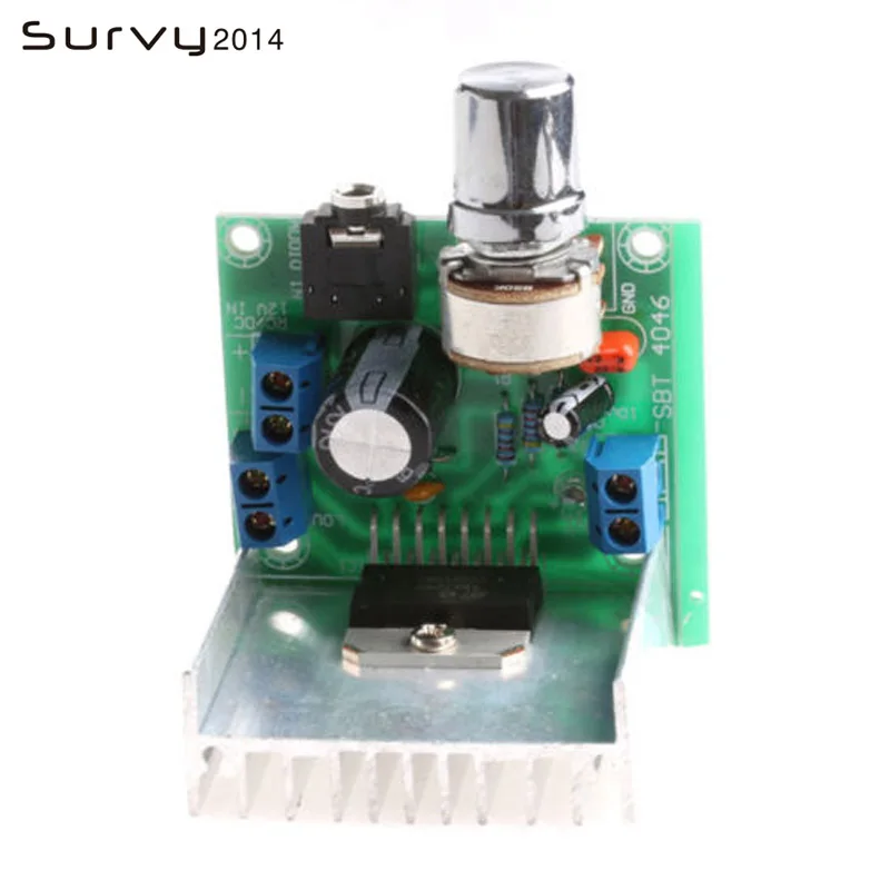 TDA7297 amplifier board spare parts dc 12v grade 2.0 dual audio encoding 15w electronic diy electronics