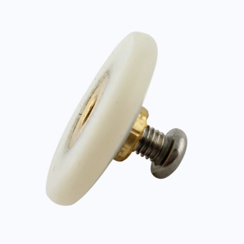 26/ 28mm flache Duschraum Riemens cheibe Bad Glass chiebetür rolle Haushalt hängen Nylon rad Hardware Teil