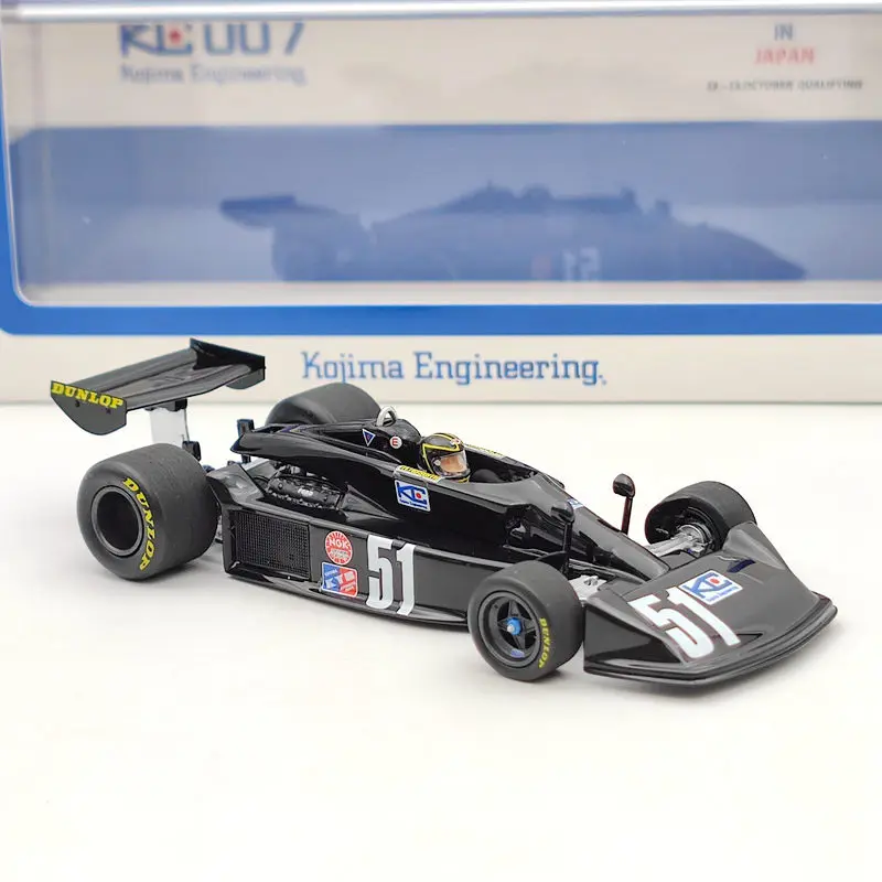 Kyosho 1/43 KOJIMA KE007 1976 WORLD CHAMPIONSHIP K7 F1 #51 JAPAN KR431010 Resin Model car Limited Toys Gift