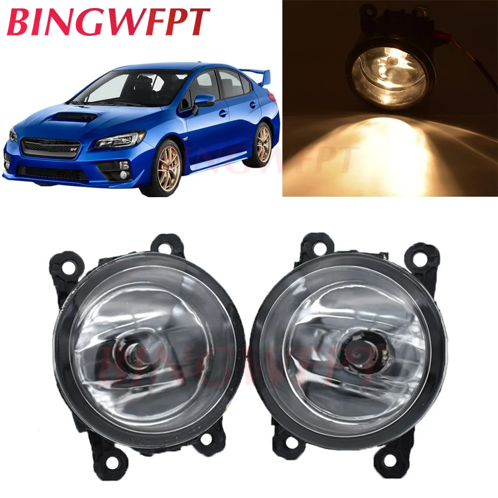 2Pcs High Brightness LED Fog Light Driving Lamp DRL 35500-63J00 For Subaru WRX STI 2015 2016 For Subaru Forester 2013-2018