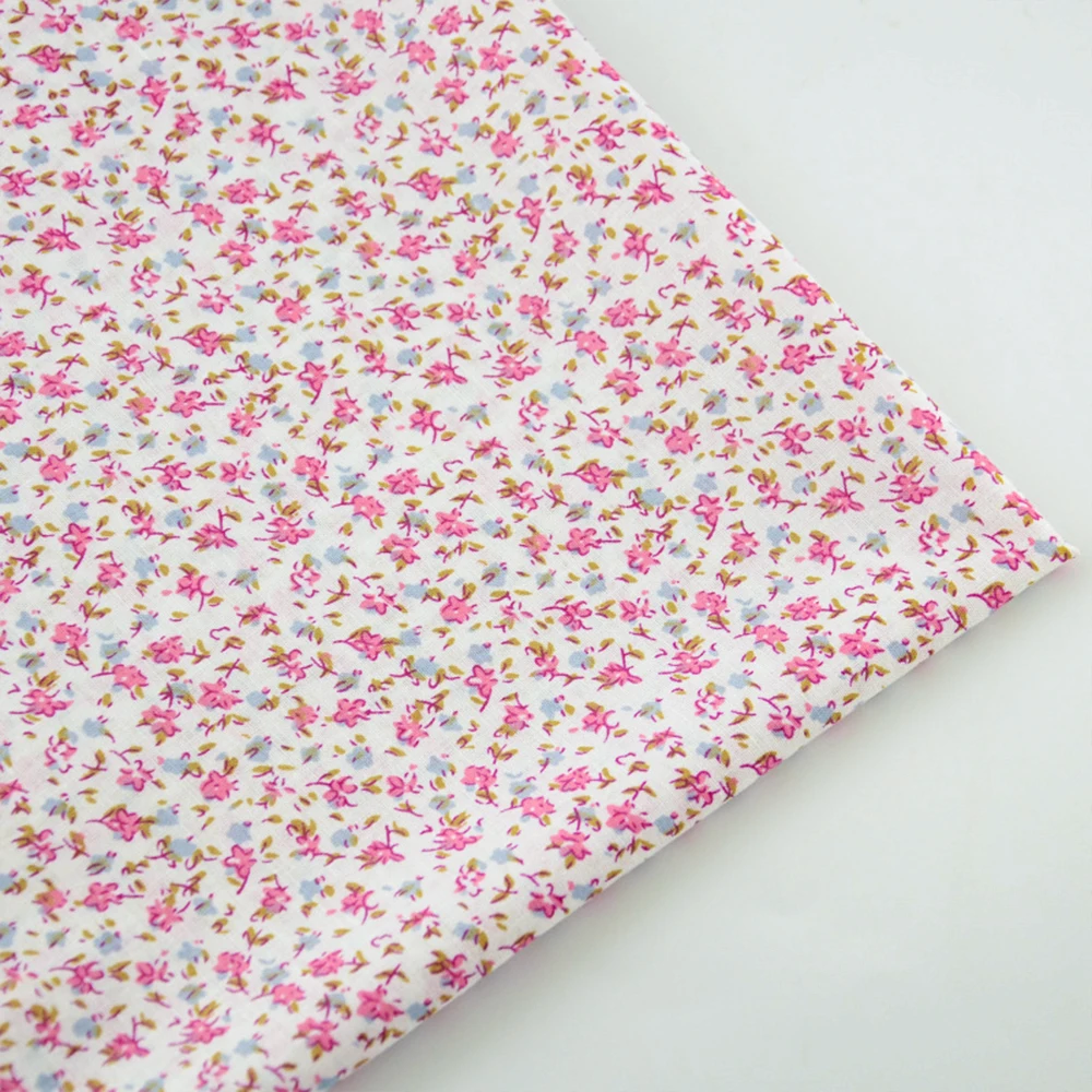 Booksew tessuto africano tessuto per bambini in cotone tessuto floreale rosa cucito Tecido tende per bambole tessuti materiali artigianato panno