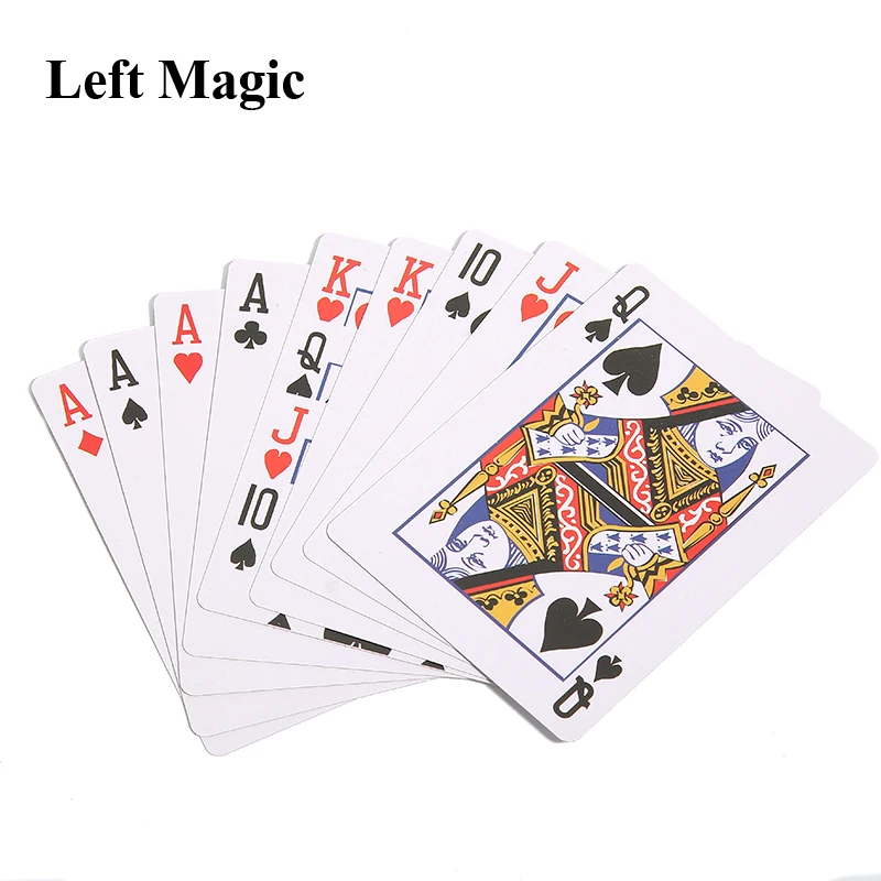 Crazy Choice Cards Magic Tricks Surprise Choose Card Sets Kit Magic Props Mentalism Illusion Close Up Magic Toy Easy To Do