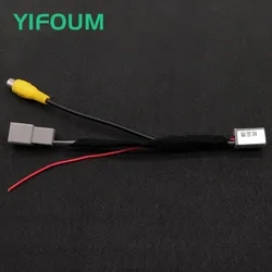 YIFOUM 8Pin Original Video Input Switch Reverse Camera RCA Adapter Cable For Mitsubishi Outlander ES 2018/Eclipse Cross High-End