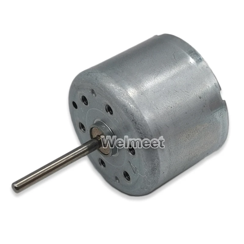 2PCS DC3V-12V 3300-6600r​pm Long Shaft RF-310 Experiment​al Solar Motor for DIY Toy Model CD Player DVD Player