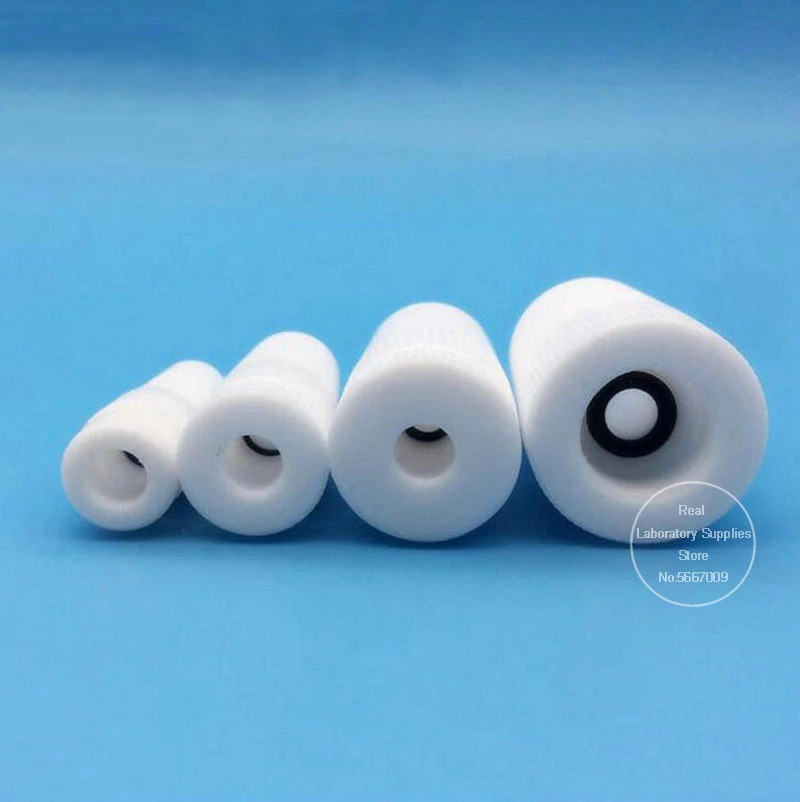 1pcs/2pcs Lab PTFE plug 14/19/24/29/34/40/45/50 # PTFE rolha apto para strring vara sólida