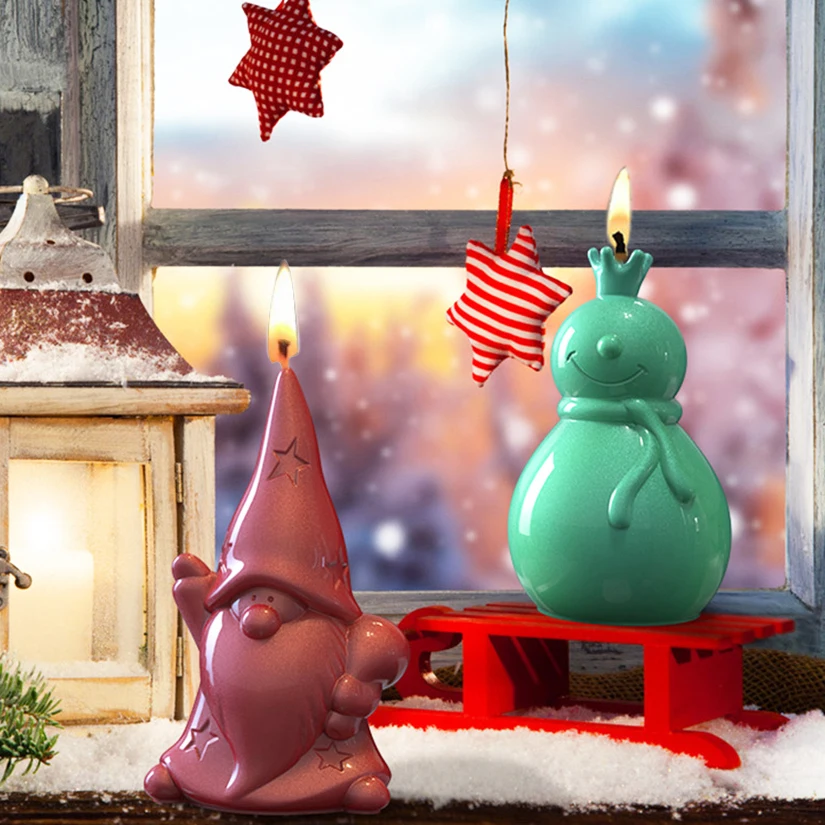 3D Bär Einhorn Horn Weihnachts-Hirsch Baum Katze Liebesherz Löwe Wolf Ente Silikon Zuckerform Fondant Kuchendekorationswerkzeuge – Detail 39