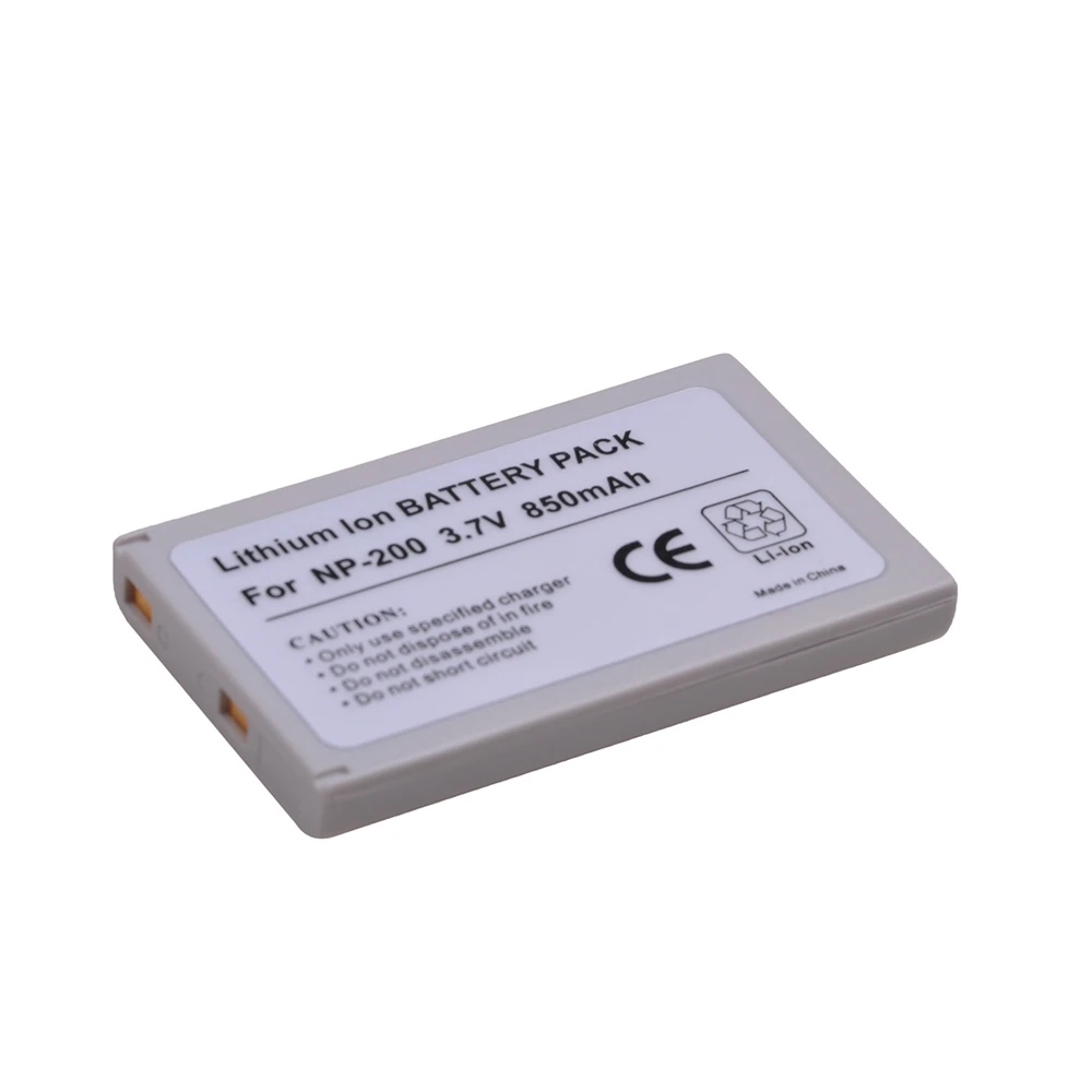 2 sztuk 850mAh NP-200 NP200 akumulator litowo-jonowy do baterii KonicaMinolta DiMAGE Xg, X, Xi, Xt, Xt Biz, X20, X21, NP 200