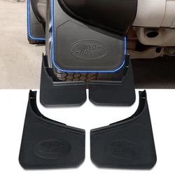 Paralama dianteiro roda traseira preto plástico mud flaps guarda lama carro para 2020 land rover defender 110