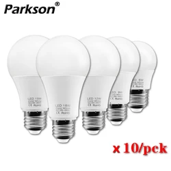 10pcs E27 LED Light Bulbs 220V 240V 18W 15W 12W 9W 6W 3W Spotlight Bulb LED Lamp Lampada Bombillas Lamparas For Home Table Lamp