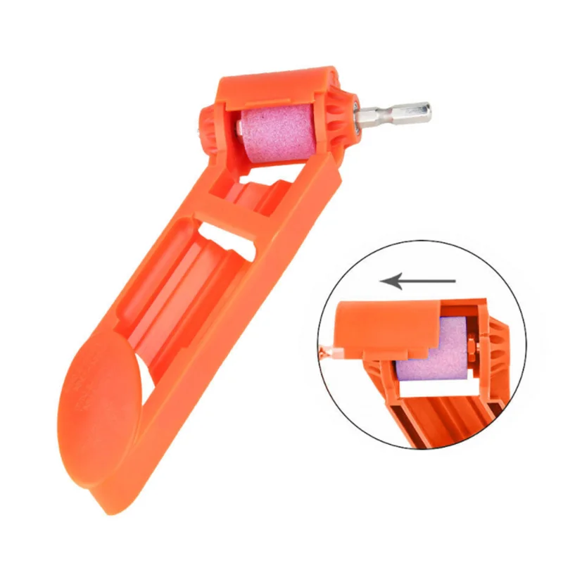 Portable 2.0-12.5mm drill bit sharpener grinding wheel tool corundum wear-resistant drill bit polishing grinding wheel tool