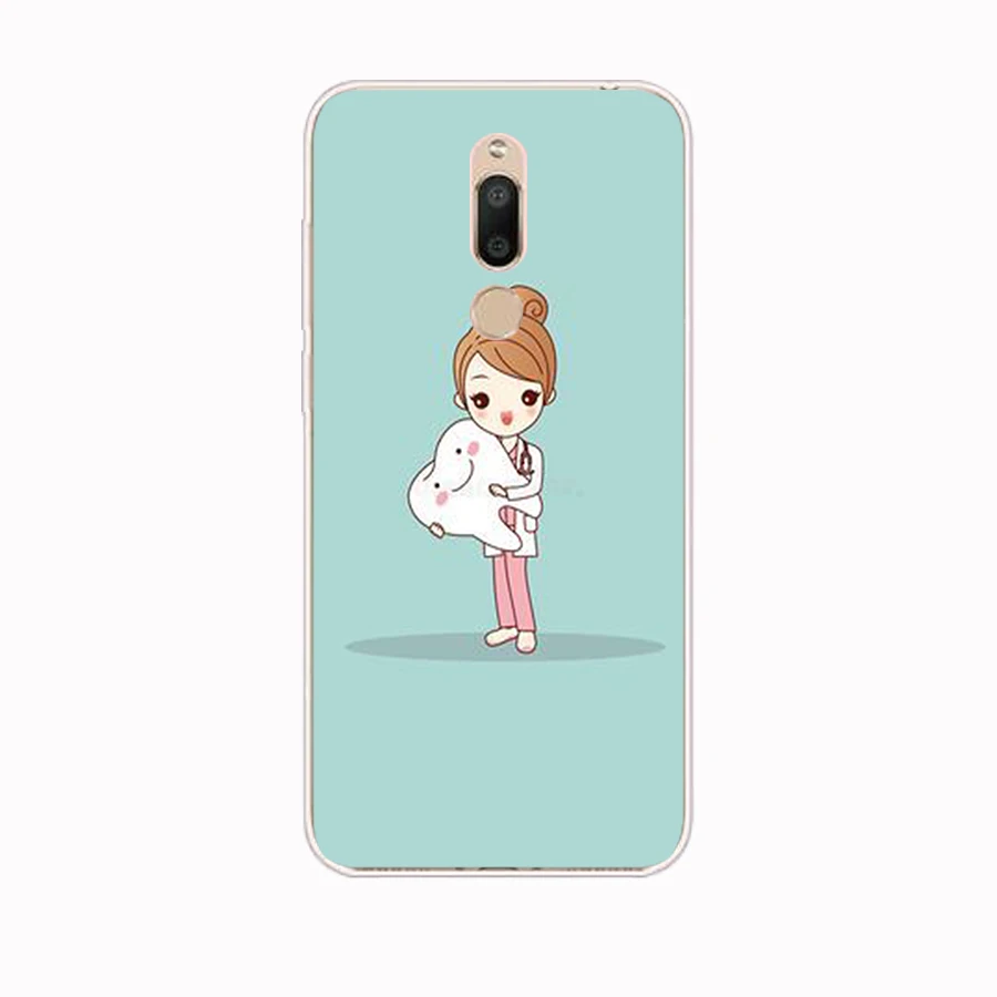 110FG Dentist Dental Crowned Tooth gift Soft Silicone Tpu Cover phone Case for Meizu M5 M5C M5S Note M6 M6S M6T case