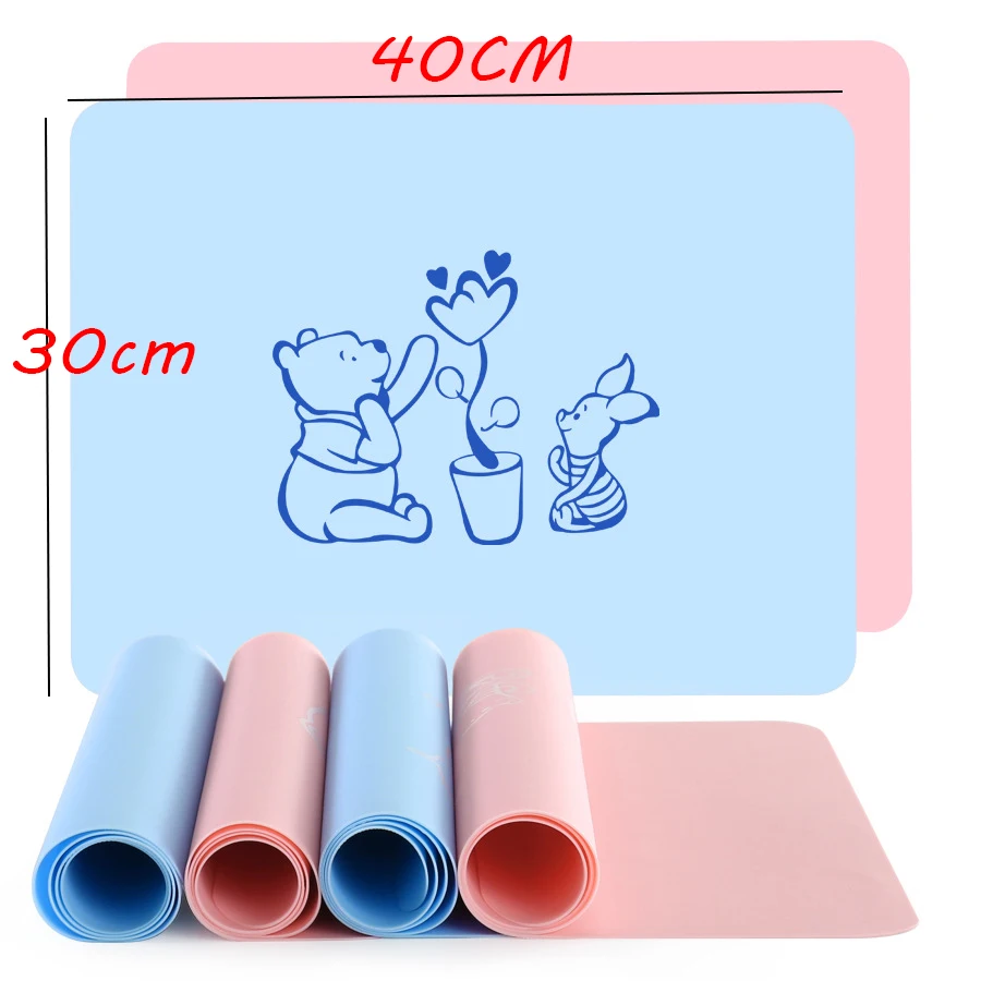 40*30CM Silicone Baking Mat Non Stick Pan Liner Placemat Table Protector Kitchen Pastry Bakeware Mat Oven Heat Insulation Pad