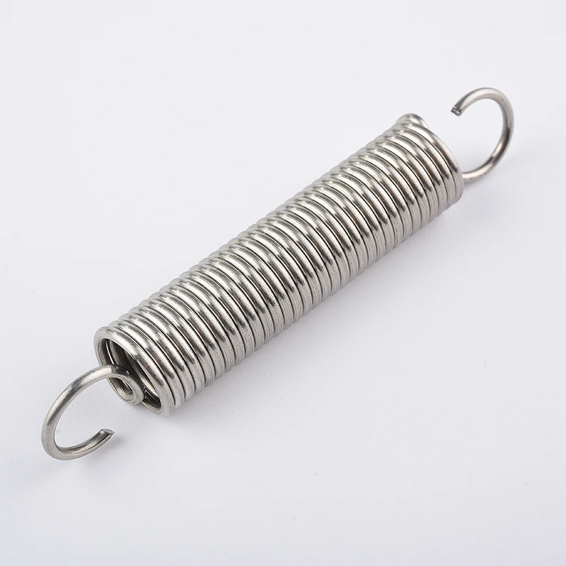 Tension Spring Extension Spring length 30-200 mm, Wire diameter 1.5 2.0mm Open Hook Extension Spring, 304SUS Hook Spring
