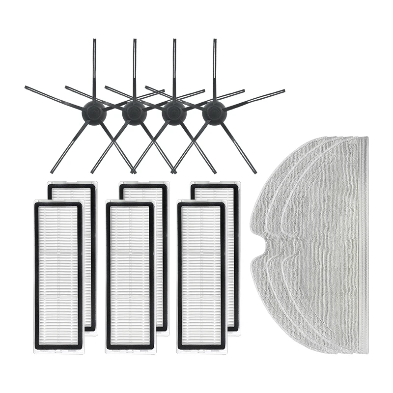 Per Mijia 1T filtro HEPA panni per Mop accessori per spazzole laterali ricambi per aspirapolvere Robot