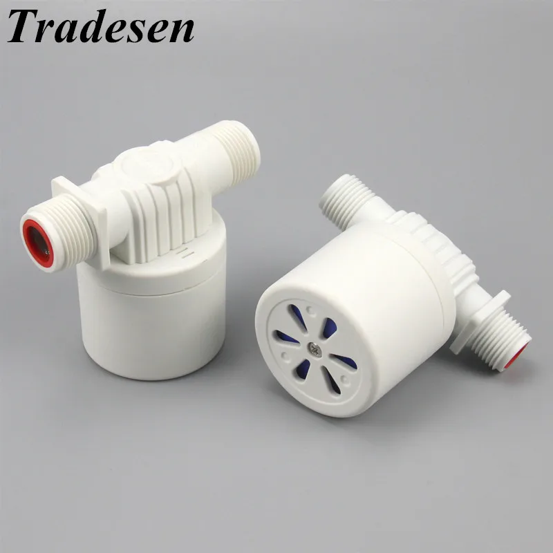 Automatic Water Level Control Valve Installed Inside Tower Tank  1/2" 3/4" 1" Aquarium Floating Ball Valve Upper Water Inlet