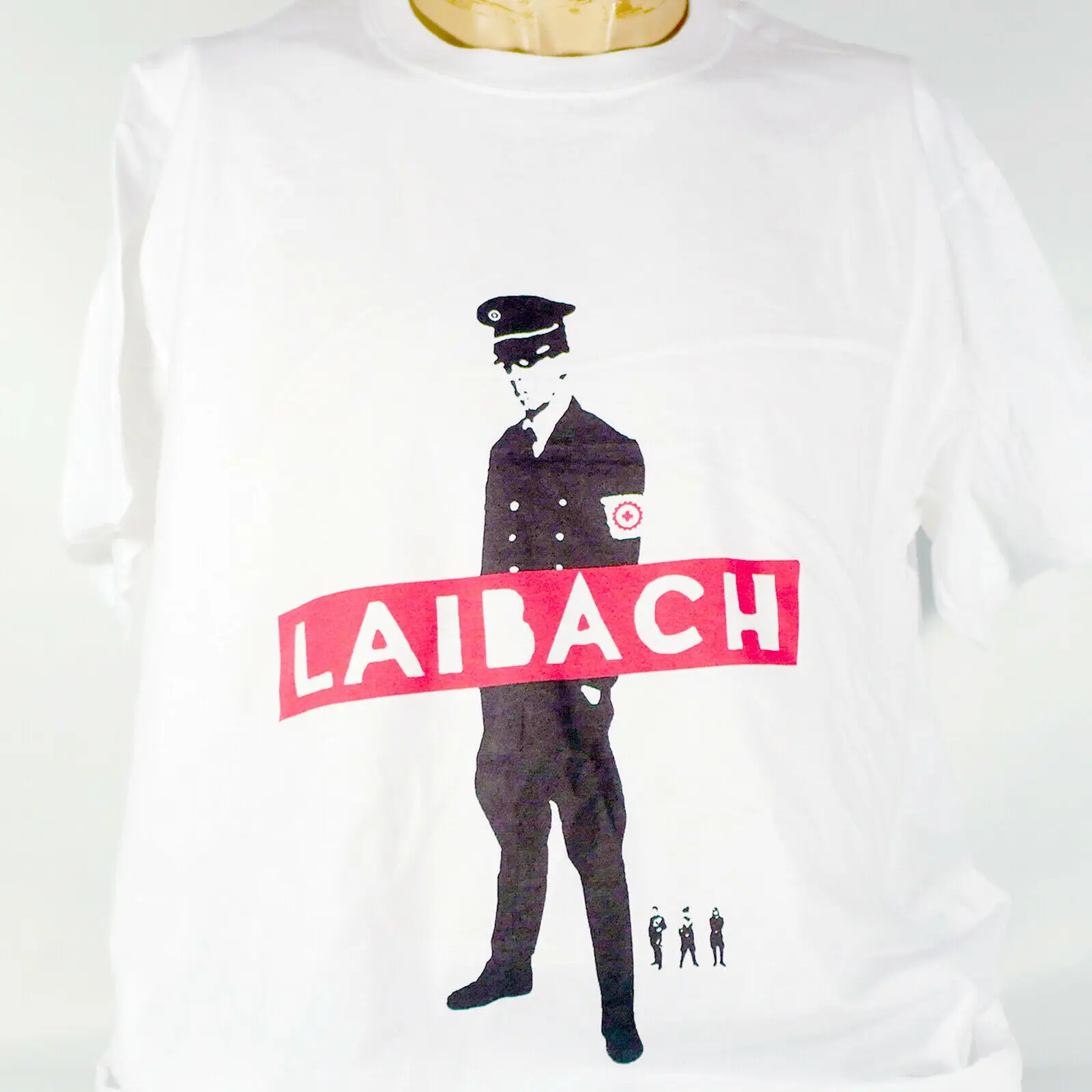 Laibach Industrial Rock Metal Music Band T shirt Unisex White S 3XL