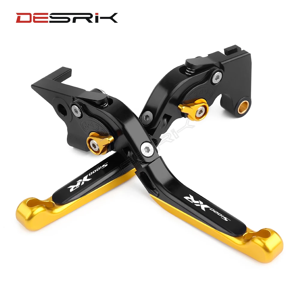 Pair For BMW S1000XR S1000 XR 2015 2016 2017 2018 2019 Motorcycle Adjustable Folding Extendable Brake Clutch Levers S1000XR LOGO
