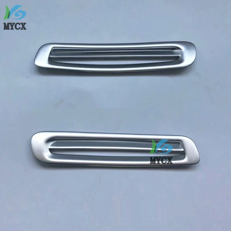 

Car Door Window Column Air Condition Outlet Vent Frame Cover Stainless Steel Trim 2pcs for Mazda CX30 CX-30 2020- Accessories