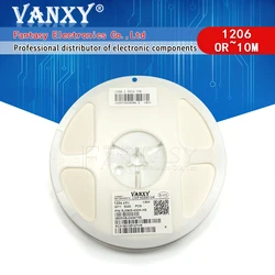 5000Pcs 1206 SMD resistor 0R ~ 10M 1/2W 0 1 10 100 150 220 330 ohm 1K 2.2K 10K 100K 0R 1R 10R 100R 150R 220R 330R