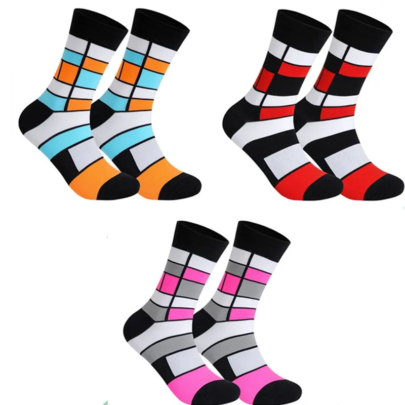 New Quality Professional Brand Sport Pro Cycling Socks Comfortable Road Bicycle Socks Mountain Bike Socks Racing Socks