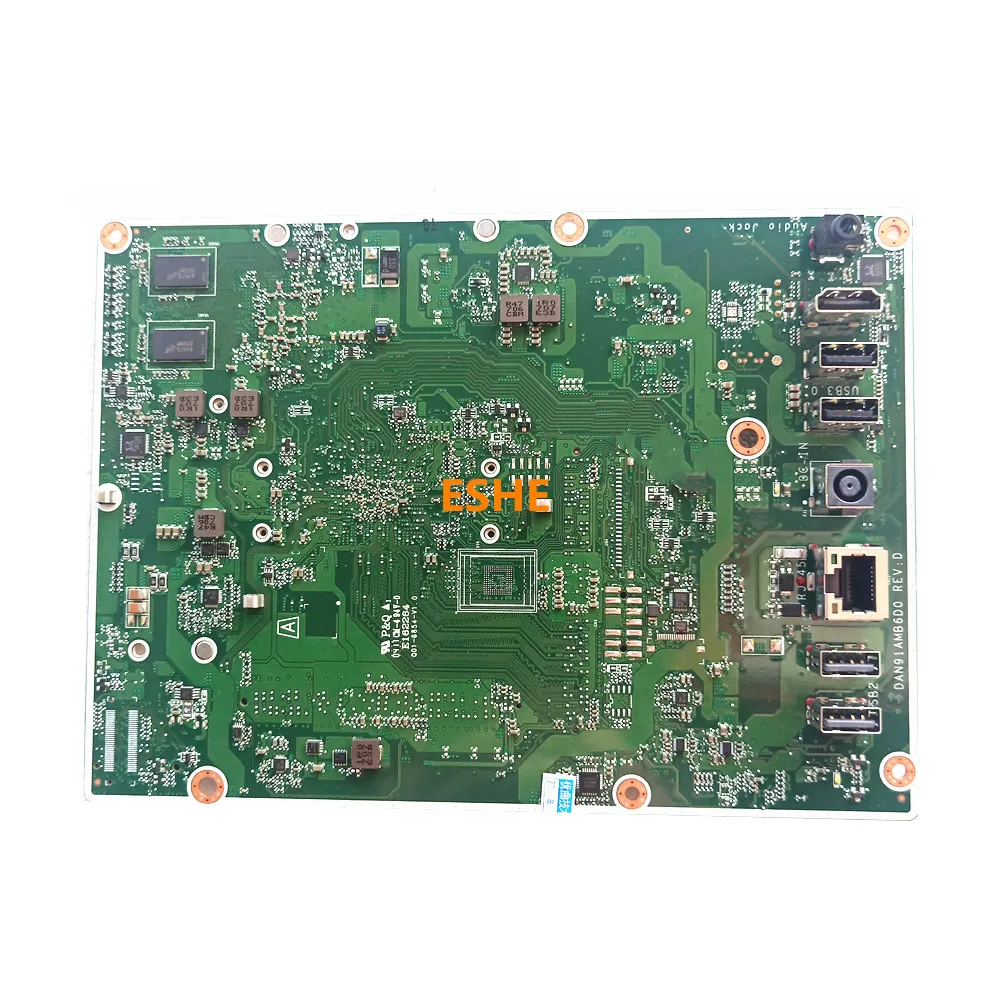 Imagem -02 - Placa-mãe para Computador Portátil hp 20-c 22-b Série Aio 24-g Placa Mãe p n 593553001 593553-001 com Placa de Vídeo