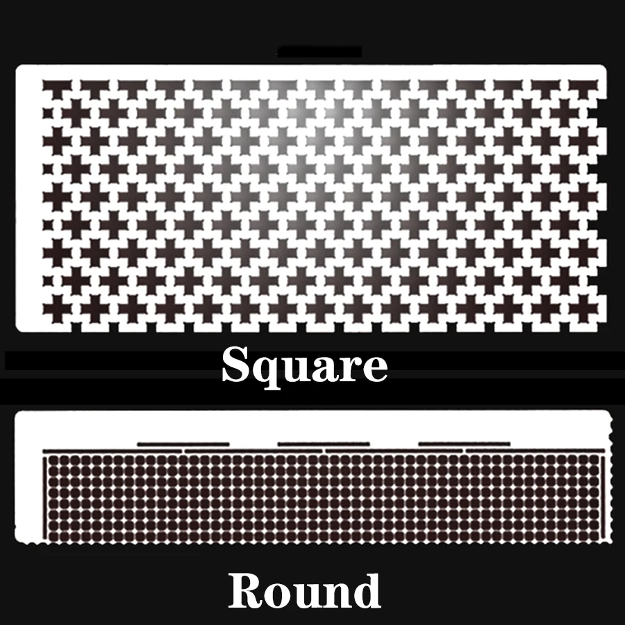 Square Painting Tool Ruler Stainless Steel DIY Drawing Ruler Blank Grids For Full Partial Drill 5D Diamond Painting Accessories