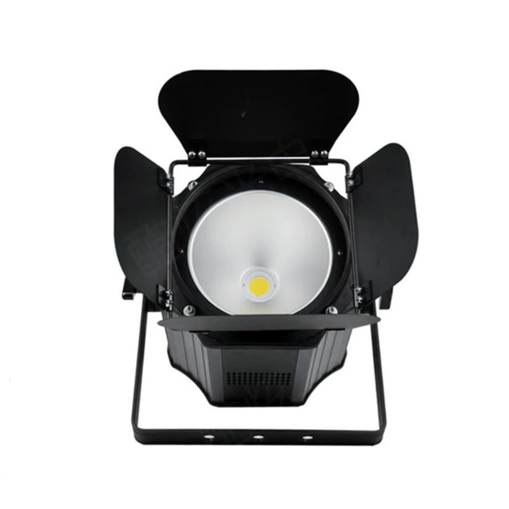 300W Cob Led Par Licht Met Schuur Deuren Dmx512 Strobe Warm Wit Koud Wit 200W Dj Wash Beam Effect Podiumverlichting