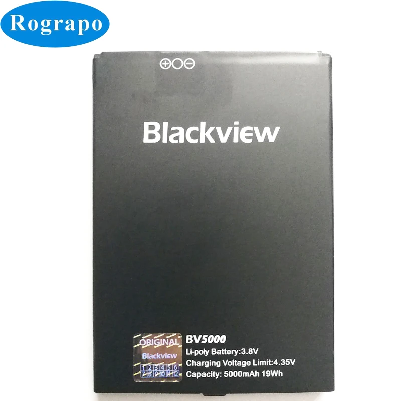 

New 5000mAh BV 5000 Replacement Battery For Blackview BV5000 Mobile Phone +gift