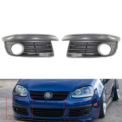Fog Light Cover For VW Jetta MK5 Sedan 2006~2009 Fog Light Cover Vent Car Grille Auto Front Bumper Driving Lamp Cover
