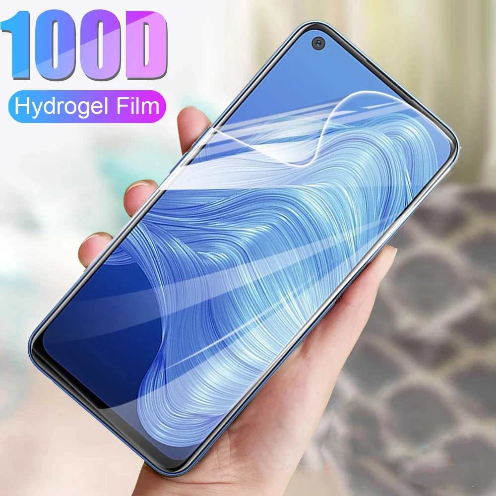 Full Cover Hydrogel Film on Reno 5 Lite Screen Protector For Oppo Reno2 Z 2Z 3 4 5 Lite 4Z 4F Ace 2 5K Film Reno 5Z 5F