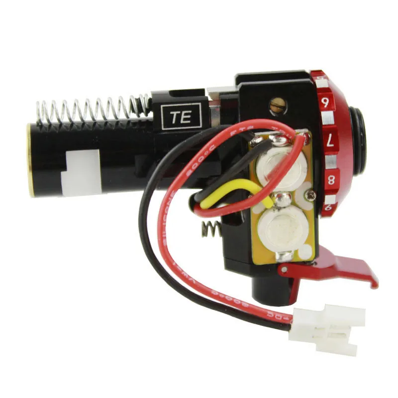 VULPO CNC Aluminium Legierung Hop Up Kammer Mit LED Für Airsoft AEG M4 M16 Jagd Zubehör – Detail 11