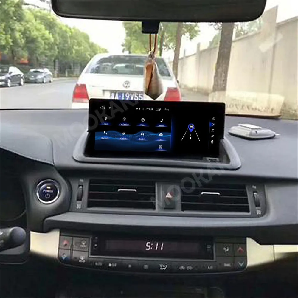 8+128GB Android 10.0 Car GPS Navi Multimedia DVD Player For Lexus CT200 Auto Radio Stereo Head Unit DSP With Carplay