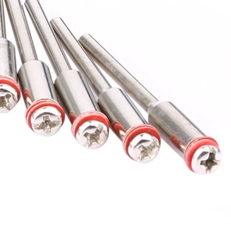 50/100pcs mandrini a disco diamantato portautensili per utensili rotanti accessori Dremel