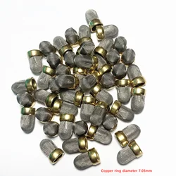 100pieces Metal Micro Filter Copper ring diameter 7.03mm for Fuel Injector Repair Kits(AY-F51016)
