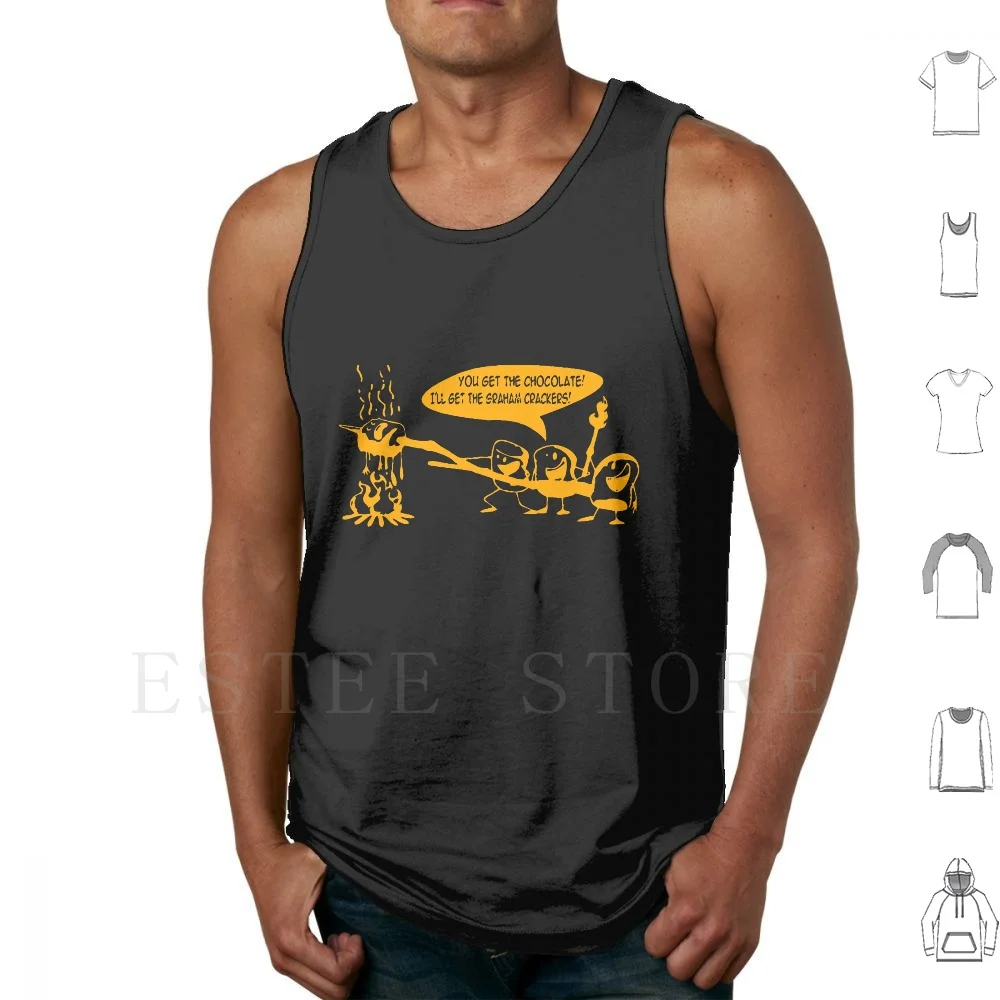 Cannibal Marshmallows Tank Tops Vest Sleeveless Cannibal Marshmallows