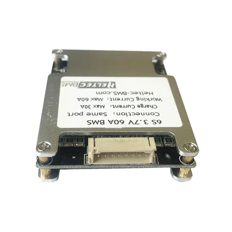 Bms 6s 7 60a bms balance board para 26v 29.4v bicicleta elétrica ferramentas dentro de 1200w