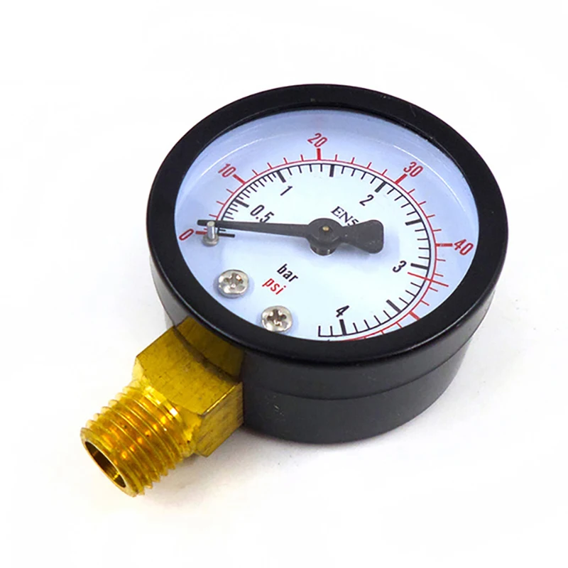 0-60PSI / 0-3000 PSI Co2 Regulator Gauge Replacement, Co2 Pressure Gauge with 1/4\