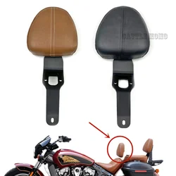 Rider Backrest Pad For Indian Scout Sixty 2016-2020 Scout 2015-2020 Sissy Bar Detachable Seat Support Motorcycle Rider Sissy Bar