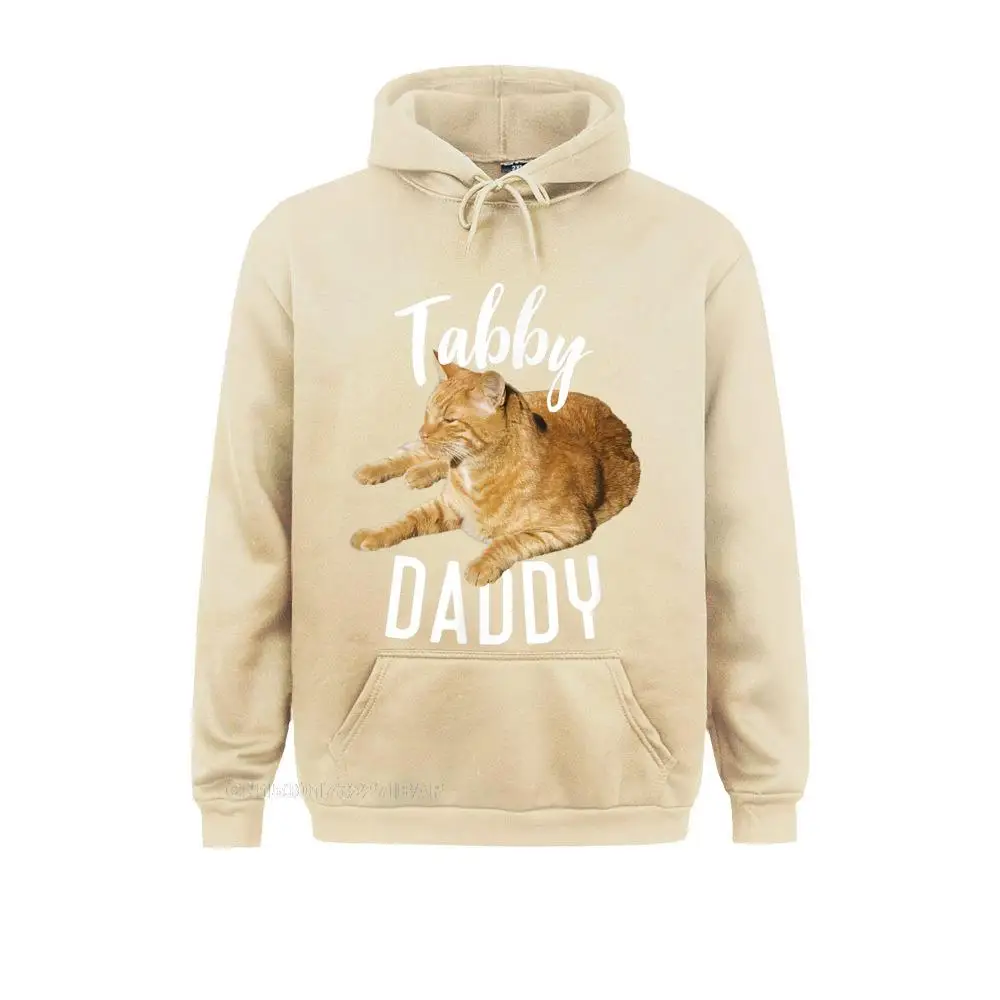 Tabby Daddy Cat Lover Funny Saying Graphic Hoodie Women Wholesale Party Hoodies Sweatshirts Simple Style Long Sleeve Hoods