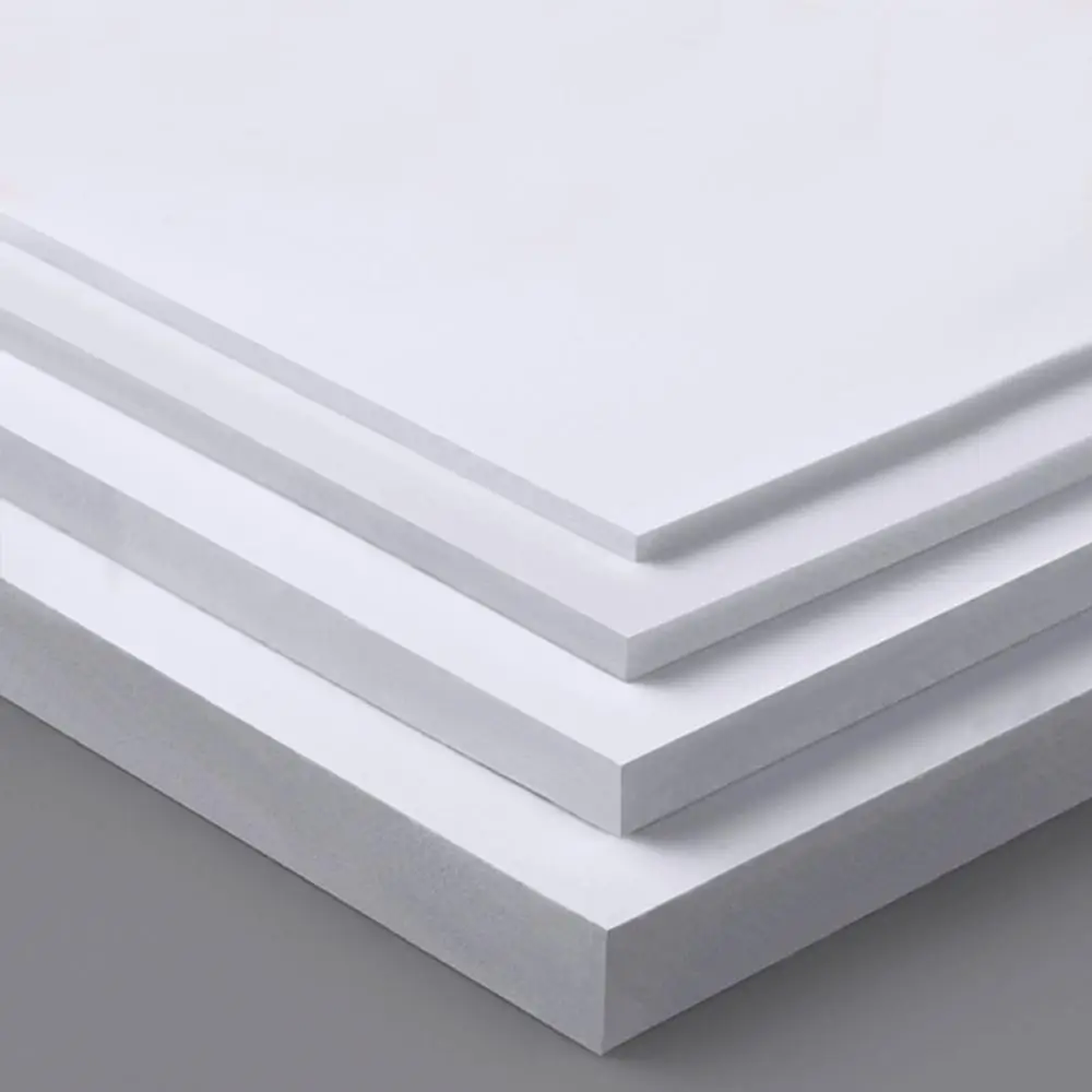 5pcs 100x200mm PVC Foam Board Plastic Model Pvc Foam Sheet Board White Color Foamboadrd Model Plate 0.2mm to 1mm thickness