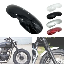 Cafe Racer Motorcycle Short Front Fender Mudguard Splash Wheel Fairing For Triumph Scrambler Bonneville T100 Thruxton 900 2016