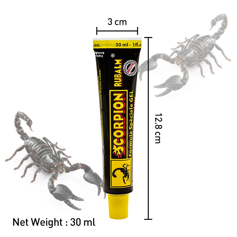 6 Types Scorpion Venom Pain Relief Ointment Knee Back Muscle Ache Rheumatism Arthritis Joint Analgesic Medicine Cream Body Oil