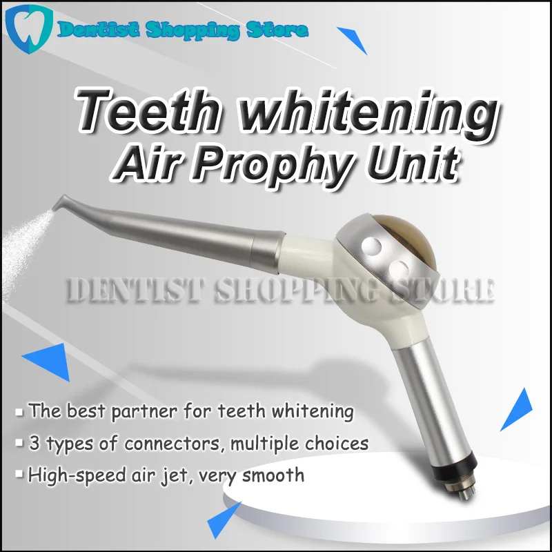 4 hole Teeth Whitening Spray Polisher Jet Air Flow Oral Hygiene Tooth Cleaning Prophy Dental Equipment