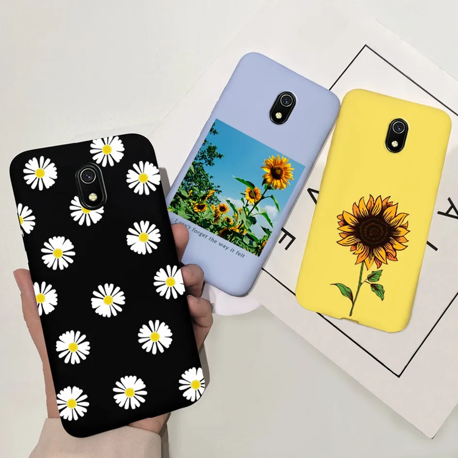 Hoa Hoạt Hình Dành Cho Xiaomi Redmi 8A Ốp Lưng Sang Trọng Mỏng Mềm Mại Fundas Cho Nồi Cơm Điện Từ Redmi 8A 8 Nắp Lưng cho Redmi8A Hongmi8a Capa