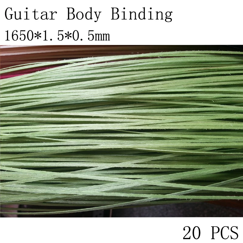 20 Pcs Guitar body Binding  Guitar TOP BOARD Decorative line Solid wood of various colors