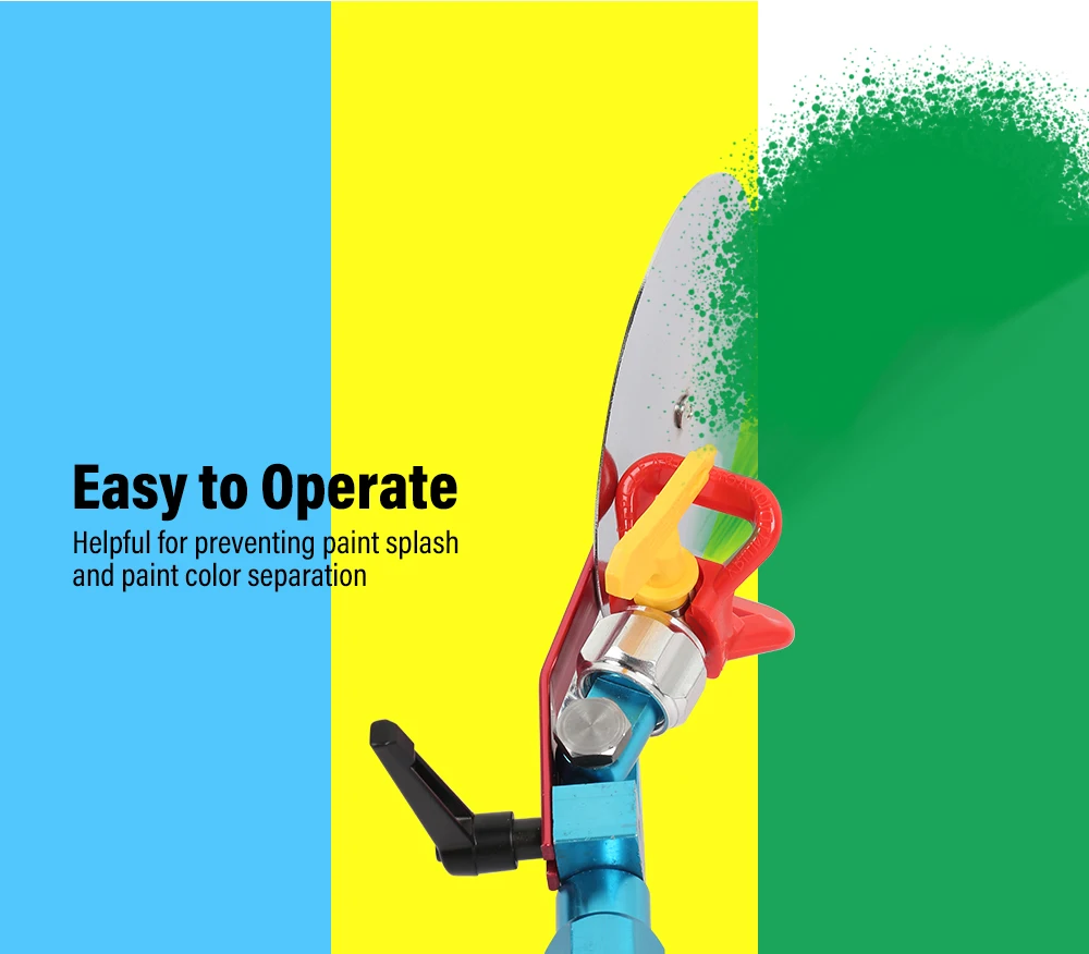 Spray Guide Tool Color Separation Baffle for Airless Spraying Machine