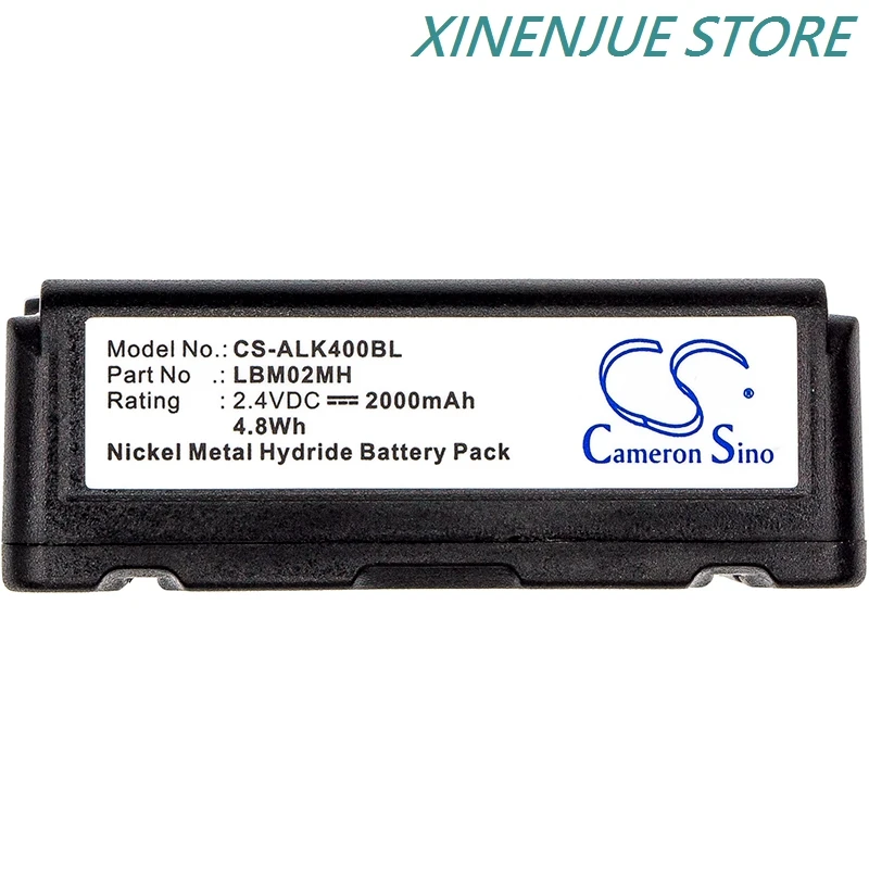 Batterie 2000mAh Ni-MH 2.4V Compatible Autec Light LK4 LK6 LK8 – Remplace ARB-LBM02M / LBM02MH